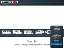 Tablet Screenshot of direct-rv.com